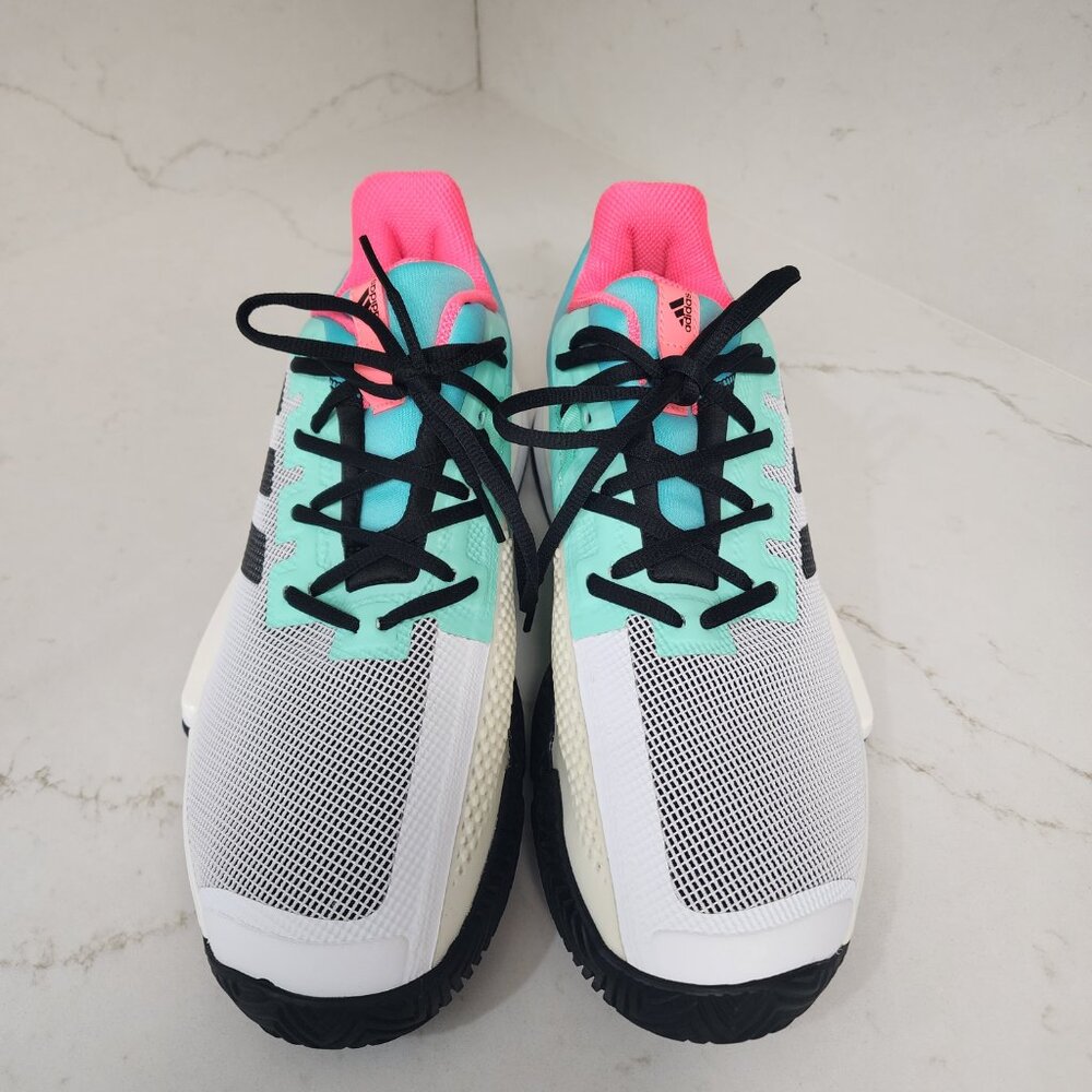 Adidas SoleMatch Bounce | Men's 10.5 | Pickleball/Tennis Shoes - Picture 3 of 14